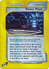 Power Plant - 139/147 - Pokemon Aquapolis Reverse Holo Rare Card NM on eBay