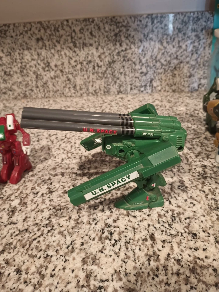 Matchbox Takatoku Macross Robotech Destroid Monster Cannon MAC II 1985 Foto 4 de 4