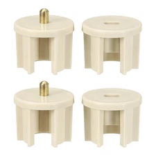 2Set 38mm Replacement Shade Parts Clutch Plug for Indoor Roller Blinds, Beige