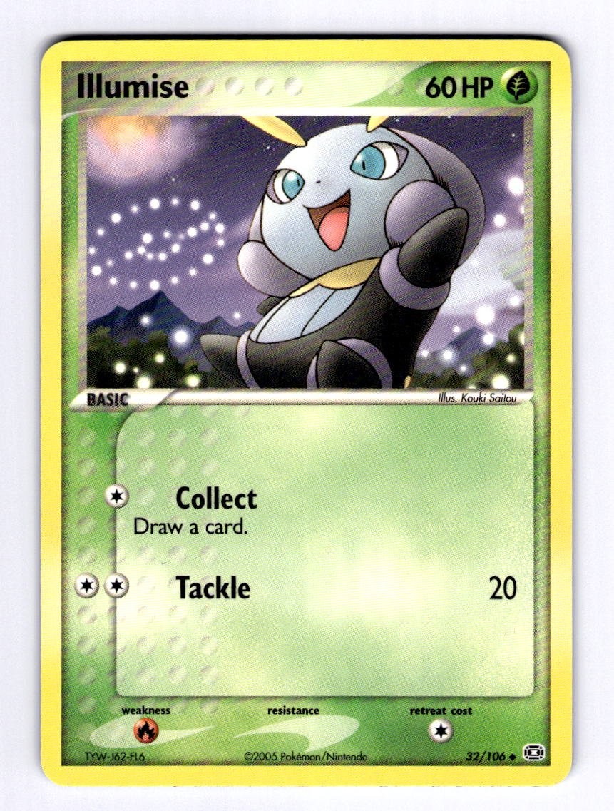 Illumise Emerald #32 (2005) Uncommon NM Pokemon