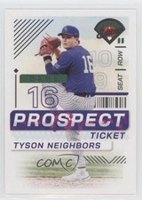 2024 Panini Prospect Edition Tyson Neighbors #65 1gj7