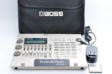 Boss BR-600 Digital Recorder 2006 w/Adapter + Flash Card + Case Working BU84889