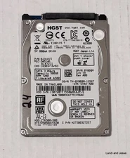 HGST Travelstar 500GB 2.5" SATA III 7200RPM HDD HTS725050A7E630 0J31015, TESTED