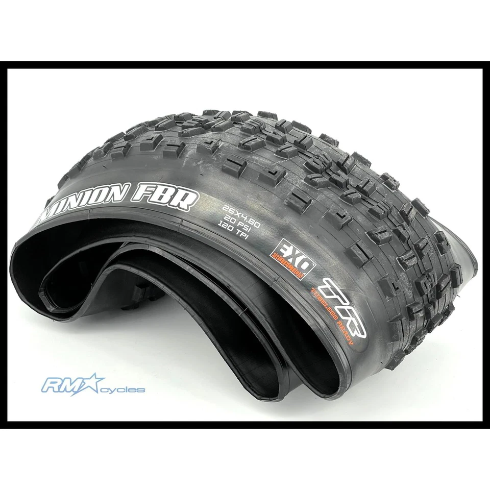 MAXXIS MINION FBR 26x4.8 120TPI TR EXO FALTBAR MIT MAXXISLOGO