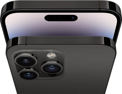 Apple iPhone 14 Pro Max - 128GB - Space Black (Ohne Simlock) (Dual