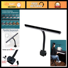 LED Piano Light for Digital Grand Piano, Clip Lamp with Ambient Light, Eye-Car