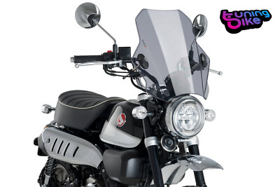 PUIG CUPOLINO UNIV. BAT FOR HONDA CB125R NEO SPORTS CAFE 18-21 FUME CHIARO