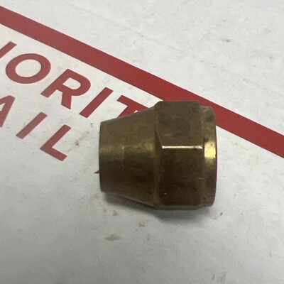 Brass  1/2'' Flare Nut Fitting--SHIPS FREE!!!! Gas-Oil-Water-Heat