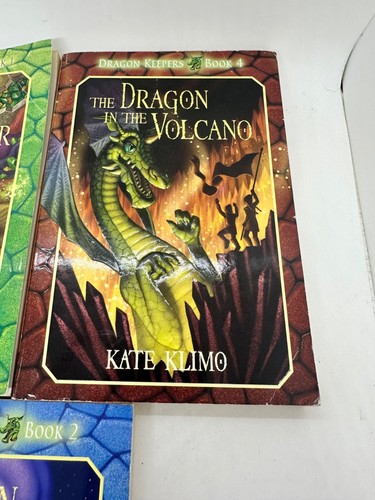 Dragon Keepers Buchset Kate Klimo Bücher 1 2 & 4 Fantasy Abenteuer Serie Kinder - Bild 3 von 12