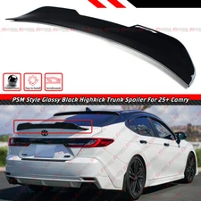 For 2025-26 Toyota Camry LE XLE SE XSE PSM Style Gloss Black Sport Trunk Spoiler