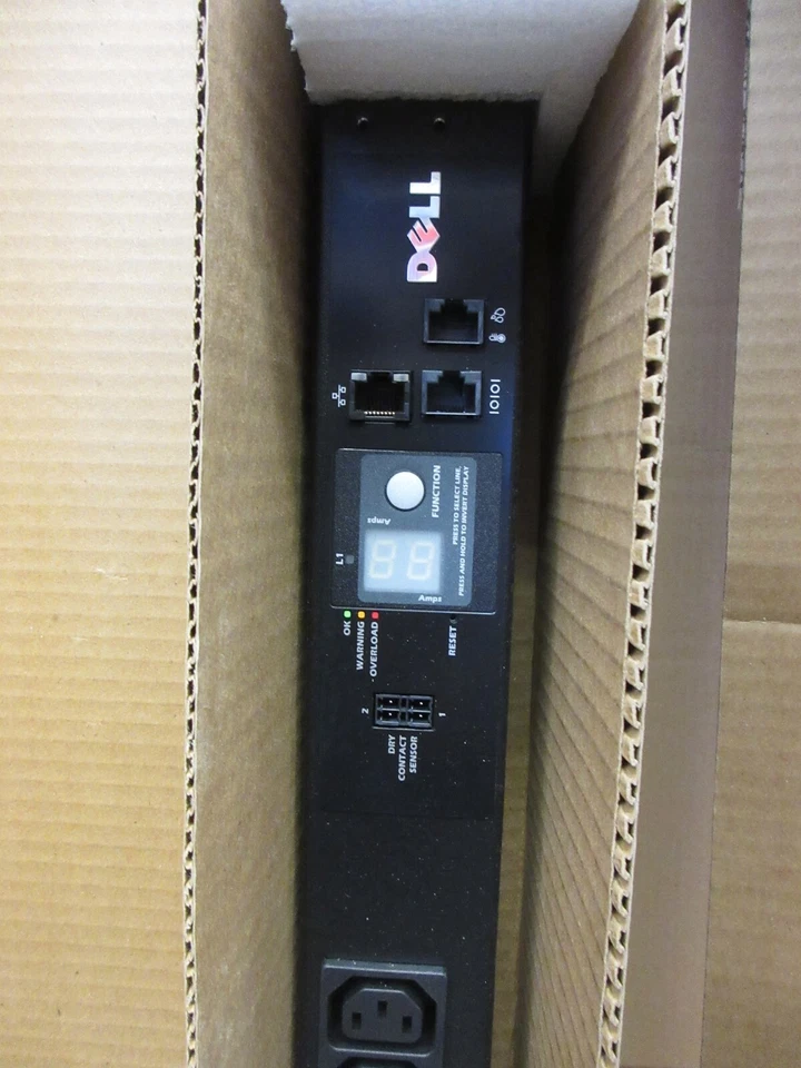 NEW DELL K535N 6804 Power Distribution Unit Metered PDU 21xC13 6xC19 Rackmount - Image 3 of 4