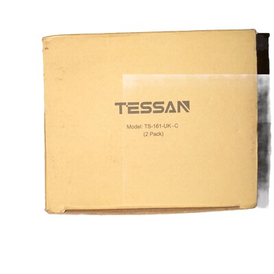 2 Pack US to UK Plug Adapter TESSAN Travel Adaptor Converter for USA