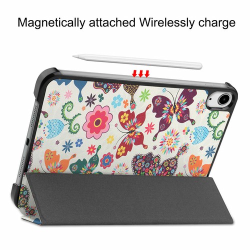 Folio Smart Cover Tri-Fold Leather Stand Case Cover For Apple iPad mini 6 A17Pro - Picture 138 of 148