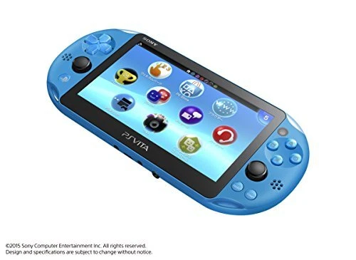 PlayStation Vita Wi-Fi model Aqua Blue (PCH-2000ZA23) - Image 2 of 4