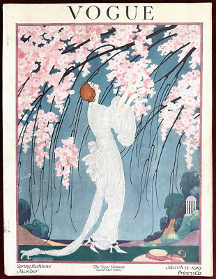 Vogue Magazine ~ March 15, 1919 ~ Helen Dryden Sakura Cherry