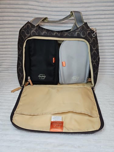 Pacapod Napier Baby Changing Plus 4 Inner Bags Mat & Warmer VGC - Picture 3 of 24