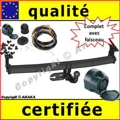 Anhängerkupplung für VOLVO V40 95 bis 04 + 13-polig Kabelbaum komplett / neu