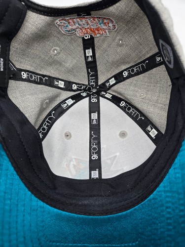 San Jose Sharks New Era 9Forty Women Adjustable Strap Grey Hat Dad Cap NHL - Picture 9 of 10