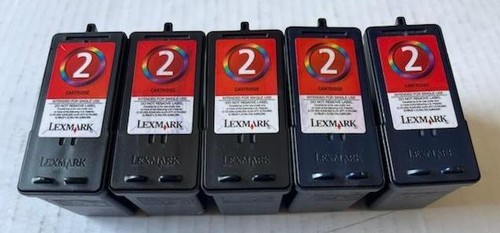 50 cartuchos de inyección de tinta Virgin genuinos vacíos Lexmark 2 18C0190 vacíos - Imagen 1 de 1