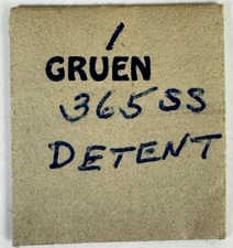 GRUEN  EB443 CAL365SS SETTING LEVER DETENT FACTORY WATCH REPAIR PART WP2