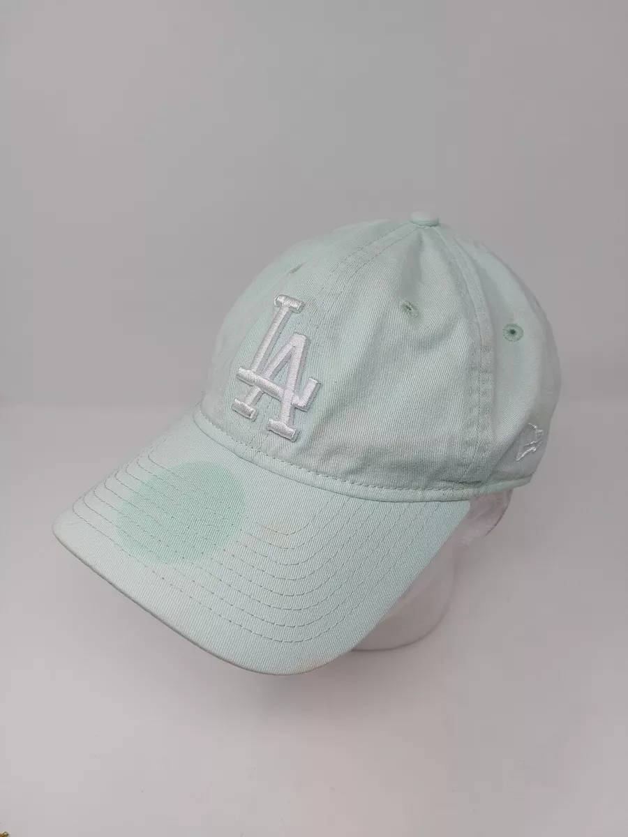 LA Dodgers New Era 9Twenty Womens Strap Back Dad Hat Faded Mint