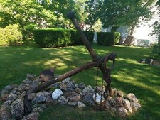 Antique Iron Anchor