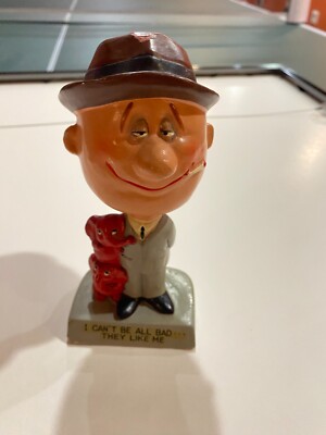 Vintage Bobblehead ''I Can't Be All Bad, They Lke Me''