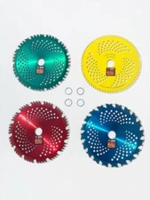 QUAD Hybrid 4-Pack ---10" --- RENEGADE BLADE® carbide brush cutter 203mm