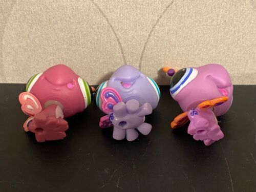 Authentic Littlest Pet Shop #1557 #1558 #1559 Baby butterfly Petriplets - Picture 10 of 12