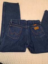 Wrangler FR Jeans Size 33x30 Men s Flame Resistant Blue Denim SAS- K287-003
