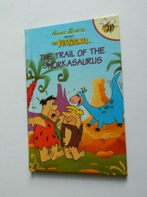 THE FLINTSTONES The Trail of the Snorkasaurus by Hardwick  Buzz Books 1991 	