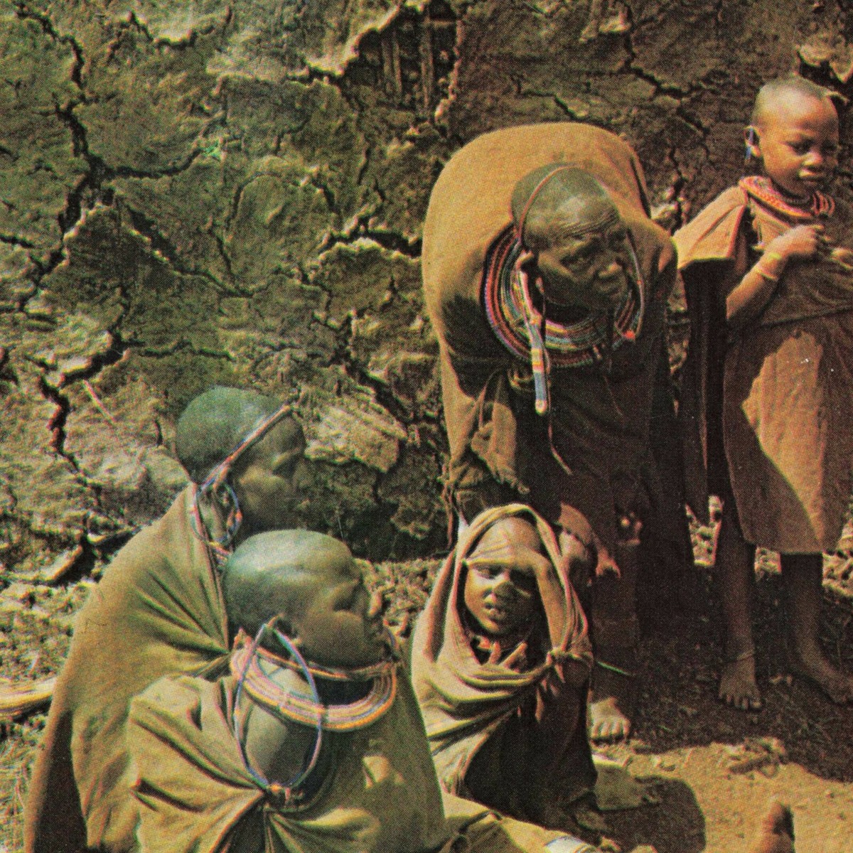 Masai Women Nilotic People East Africa Mombasa Kenya KEN UNP