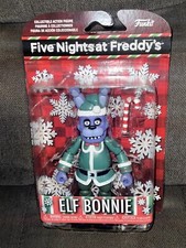Funko Five Nights At Freddy's {FNAF}Holiday🎄ELF BONNIE🐰Figura de acción coleccionable