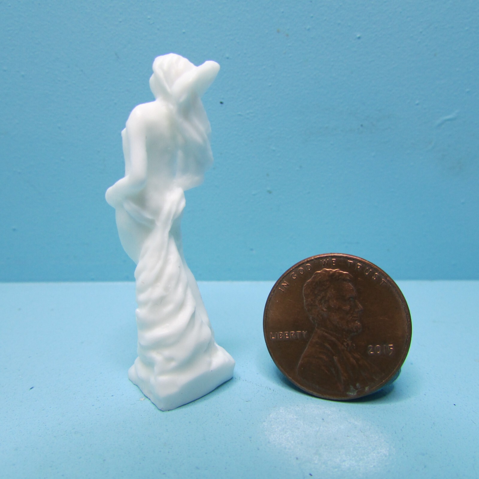 Dollhouse Miniature Greek Goddess Statue in White B3244 eBay