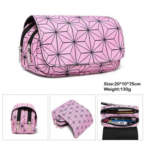 Astuccio portamatite studente Demon Slayer Kamado Nezuko borsa cancelleria anime regalo - Foto 19 di 37