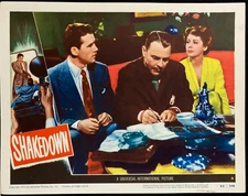 SHAKEDOWN Original Movie Lobby Card Poster Anne Vernon Howard Duff Film Noir