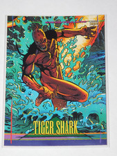 1993 SKYBOX MARVEL UNIVERSE SERIES 4 TIGER SHARK CARD #71