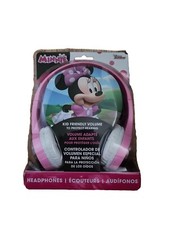 Disney Junior Minnie Mouse Headphones With Kid-Friendly Volume