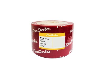 PIODATA 700MB 52X CD-R 50 Packs CD/DVD R/RW Media Model 801-800SA