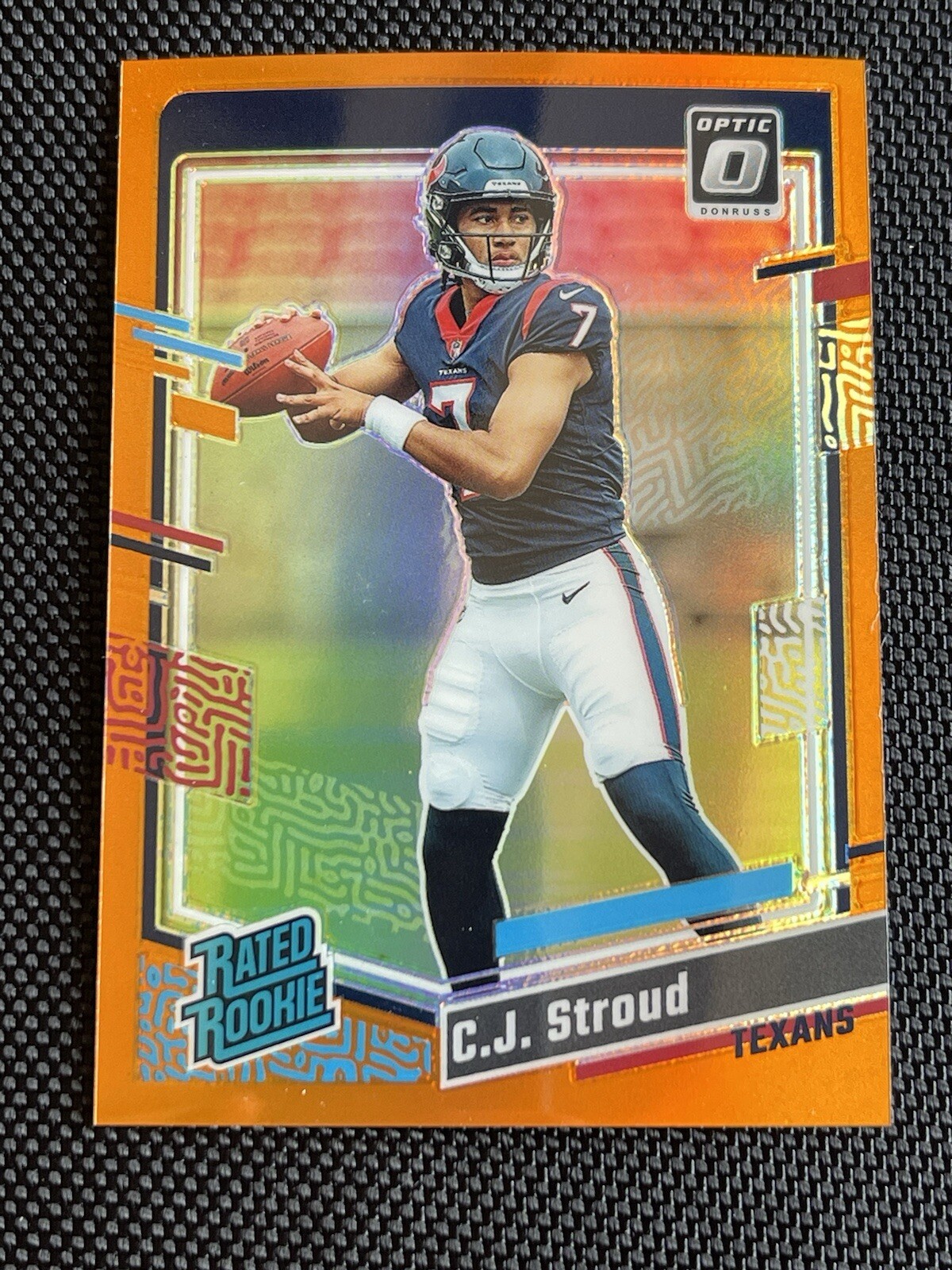 2023 Panini Donruss Optic - Rated Rookie Orange Prizm #244 C.J. Stroud 234 249