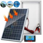 Trickle 30W Solar Panel 12V Charger Battery Charger Kit Maintainer Boat Car RV