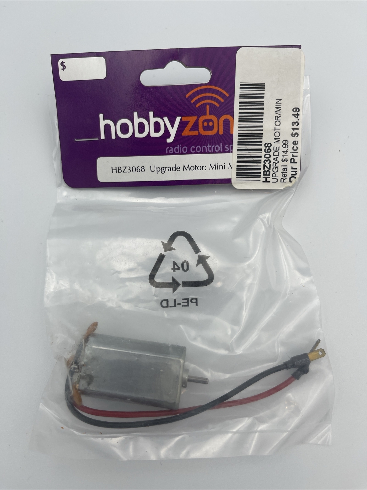 Hobbyzone Upgrade Motor: Mini Mauler HBZ3068 New