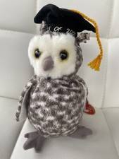 Ty Beanie Baby SMART the OWL CLASS OF 2001