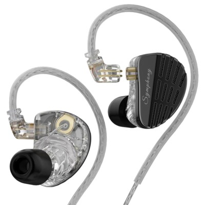 KZ Symphony 13.2mm Self-developed Planar Driver+6mm High-performance Dynamic