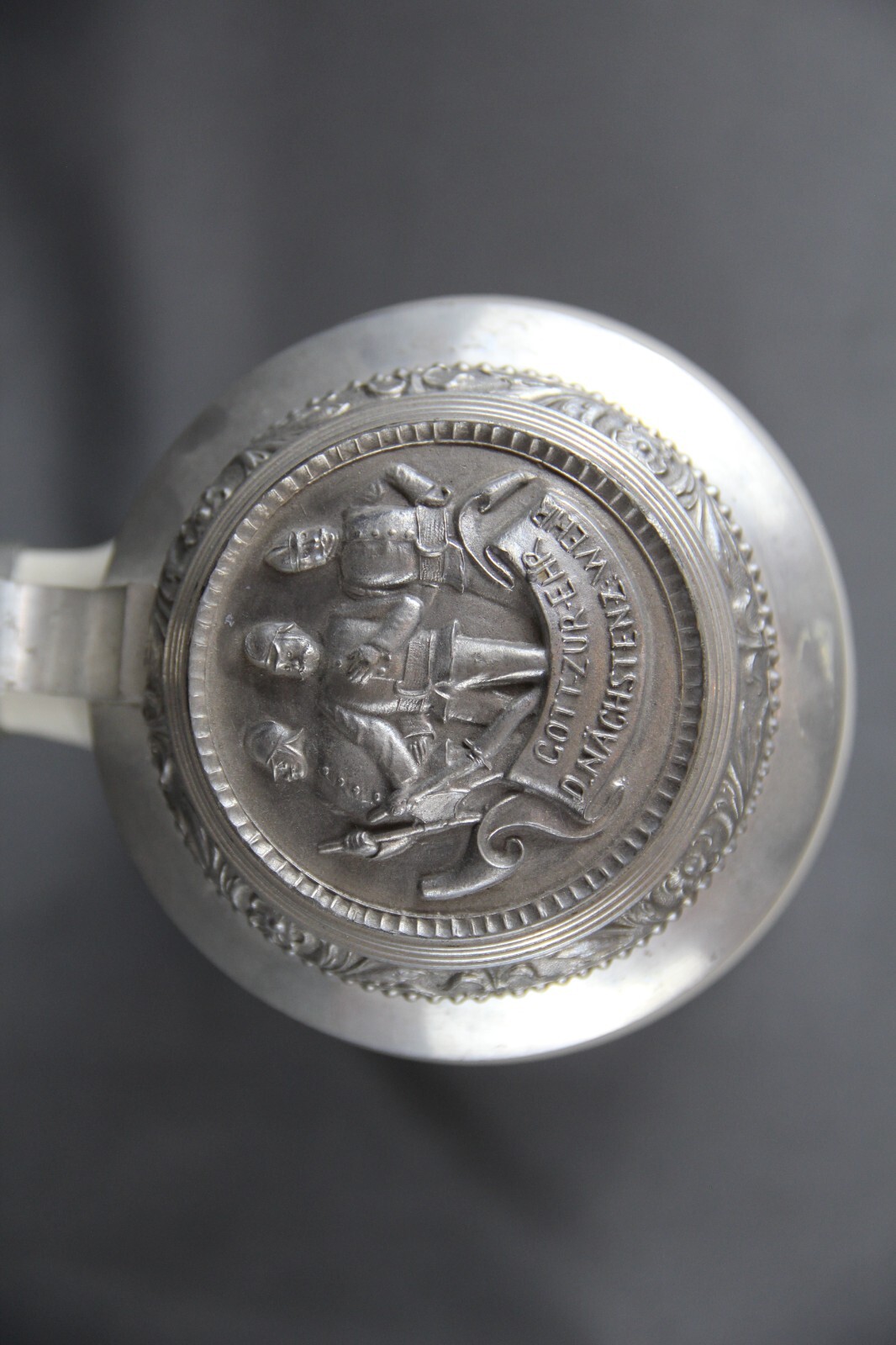 NVA Bierkrug 0,5l Keramik - Original Design Volksarmee Ostdeutschland