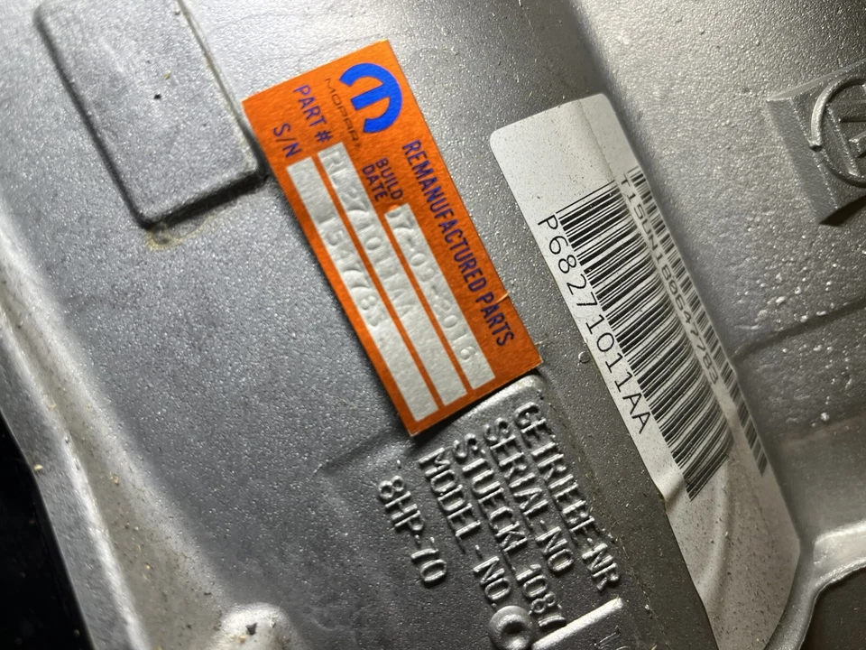 Automatic gearbox Cambio Automatico 8hp70 mopar rl271011aa Grand cheeroke SRT Foto 2 de 4