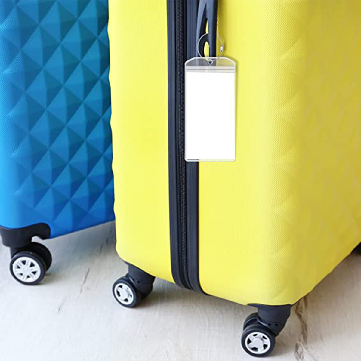 5X Cruise Suitcase Luggage Tag Holders Hangtags Portable Closure Metal