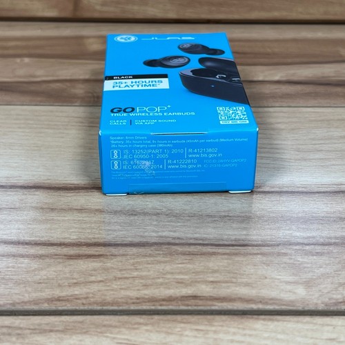 JLab Go Air POP True Wireless Bluetooth Earbuds, iOS, Android, Headphone BLACK - Bild 7 von 9