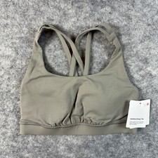 New Lululemon Energy Bra Medium Support B D Cup GULG Gull Grey Gray