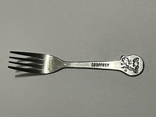 Vintage Toys R Us Geoffrey Stainless Youth Fork